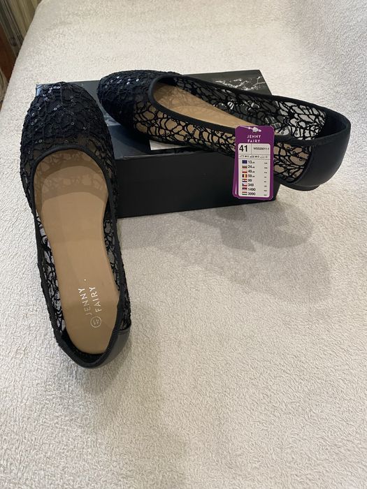 Туфлі жіночі 41р балеткі нові