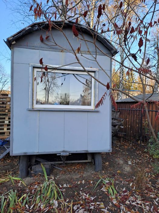 Термобудка на платформі