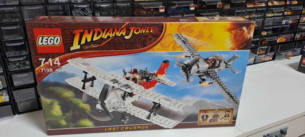 Lego 7198 Indiana Jones Fighter Plane Attack *NOWE*