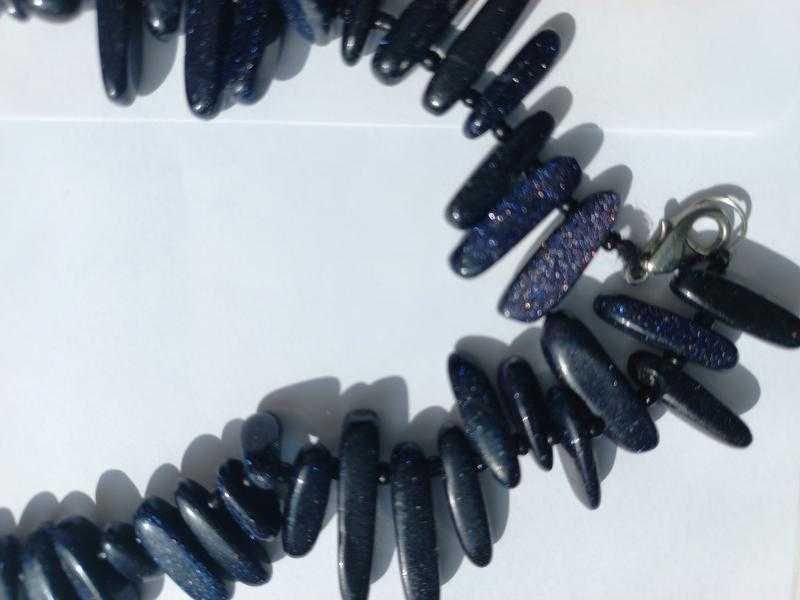 Ожерелье колье из натурального камня