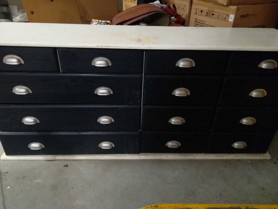 Pojemna Komoda z Mnóstwem Szuflad | Styl Vintage / Shabby Chic