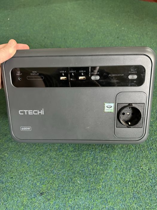 Зарядна станція СТЕСНі GT600, 600W, 384Wh LIFEPO4 Refurbished