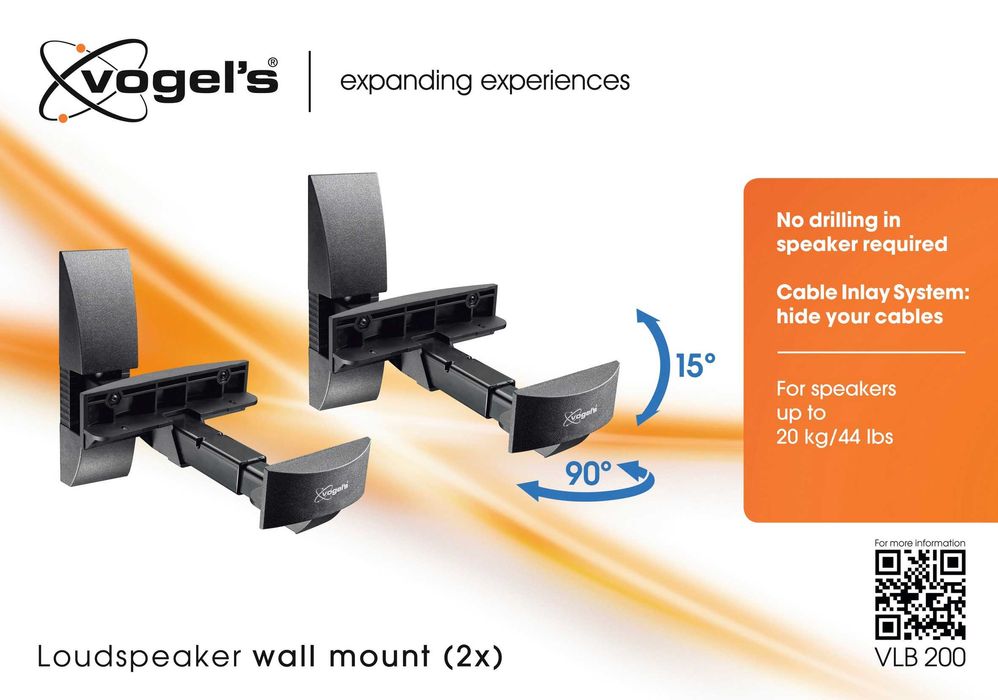 Кронштейни для акустичних колонок Vogels VLB200 (2 шт.) Кріплення