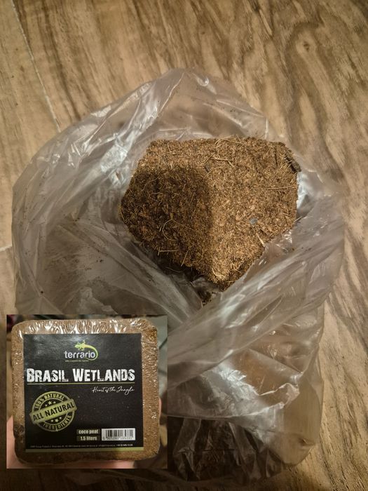 Włókno kokoswe do terarrium, 90 gramow