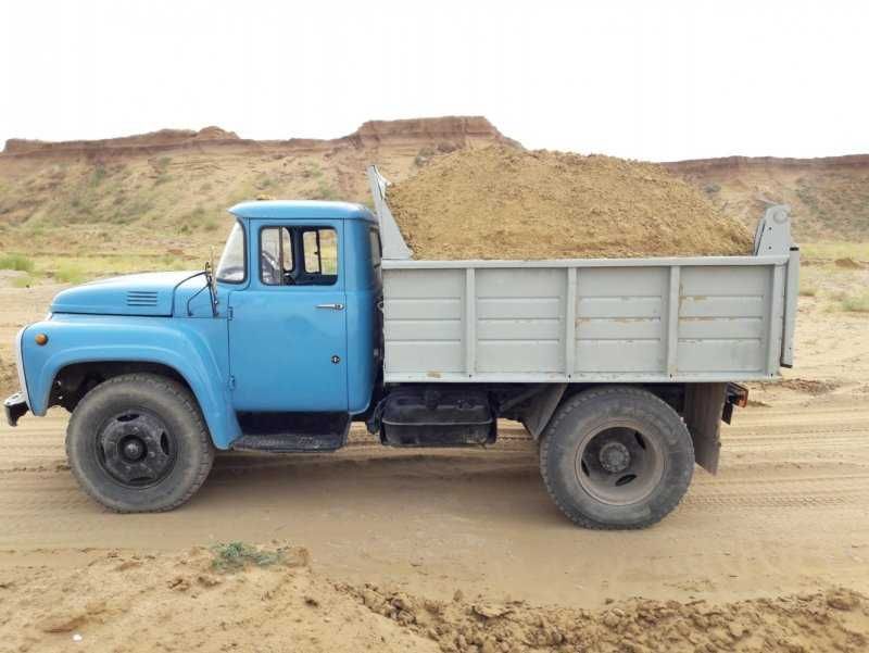 Продам песок карьерный, щебень гранитный, отсев, чернозем, камень