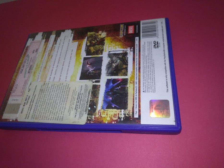 Raro e Antigo Jogo PlayStation 2 - Devil May Cry 2 de 2003