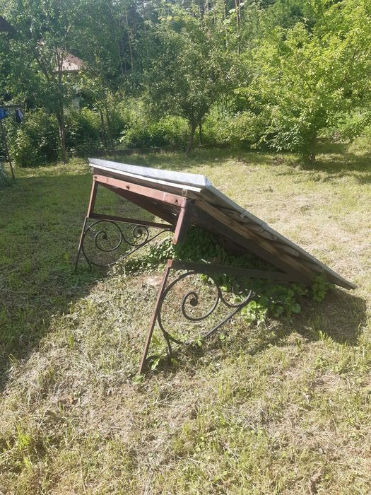 Козирек, піддашок кований.Навіс для вхідних дверей Навес Навис