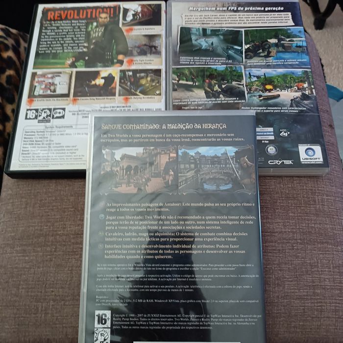 Jogos  para PC.  DVD -ROM