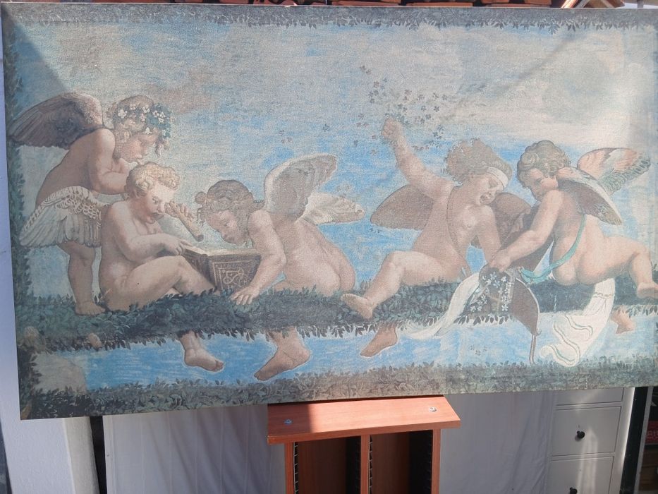 Quadro dos anjos e dos lábios