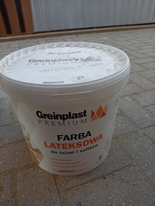 Farba lateksowa greinplast premium biała