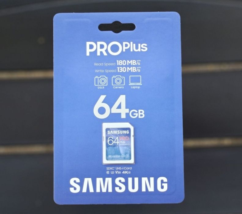 Samsung 64GB PRO Plus SD SDXC karta pamięci