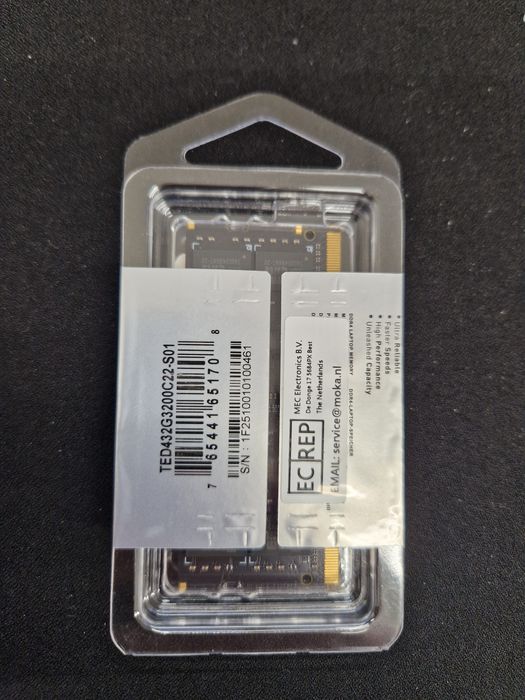 32Gb DDR4 RAM TeamGroup