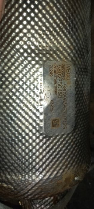 katalizator filtr dpf iveco daily 3.0 2020- polift