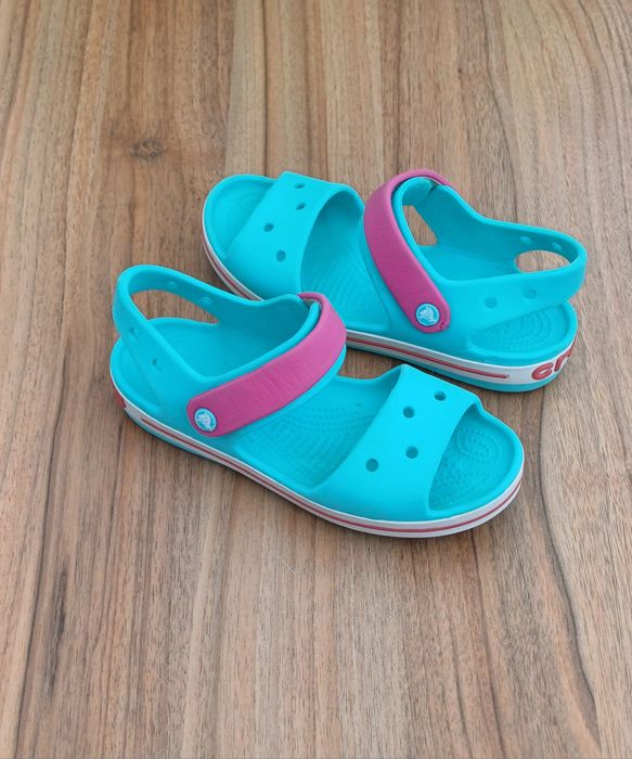 Crocs дитячі крокси сабо літні босоніжки босоножки на дівчинку J2/33-34р