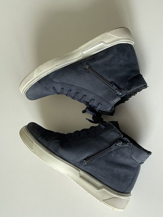 Ecco gore tex шкіряні черевики р. 39 оригінал