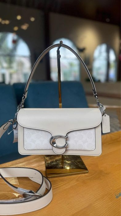 COACH Tabby Shoulder Bag 26 Жіноча шкіряна сумочка женская сумка