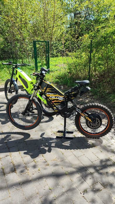 Rower elektryczny Falcon 6000W przebieg 200km