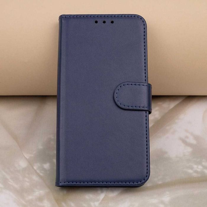 Etui z klapką do Xiaomi Redmi 9A, 9AT, 9i kolor: granatowy