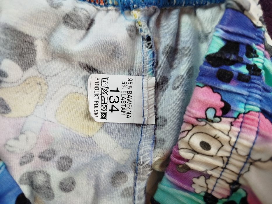 Spodenki 134 BLUEY I BINGO szczupłe