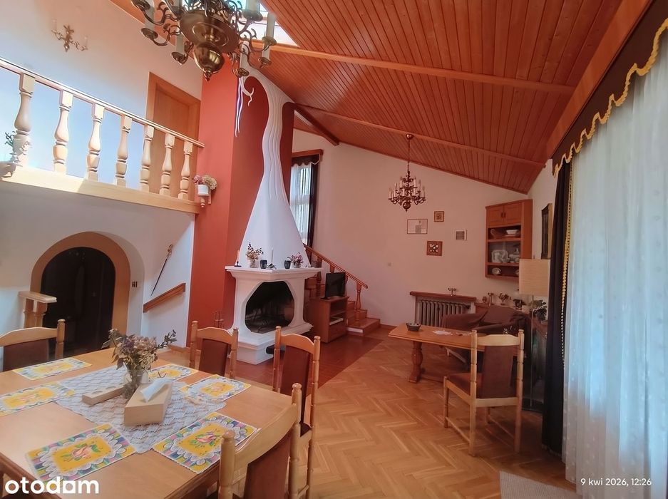 Dom wolnostojący z dużym, urządzonym ogrodem. Brwinów/Podkowa Leśna