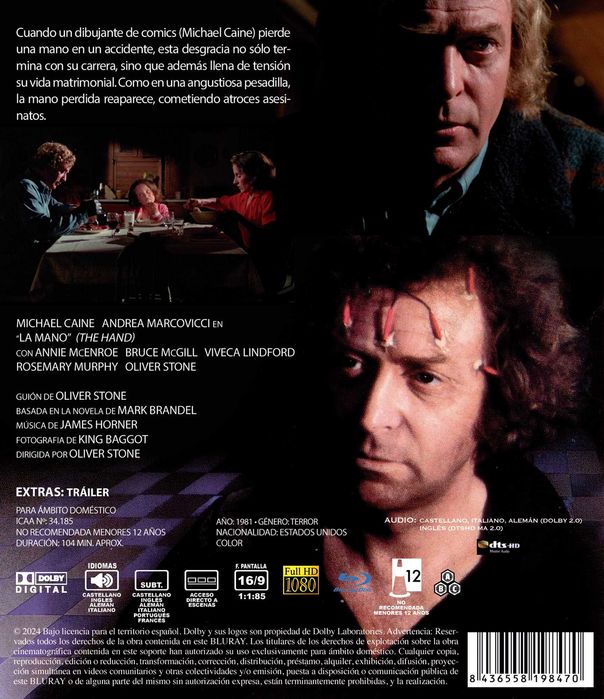 La Mano/A Garra (Blu-Ray)