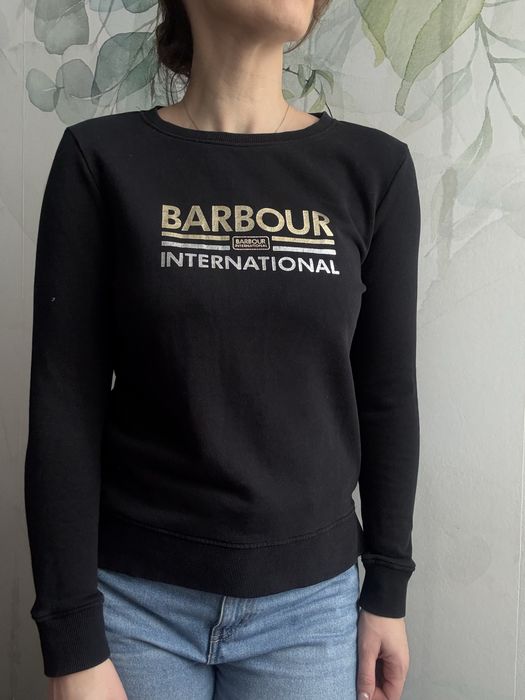 Bluza barbour bawelna cotton  czarna m