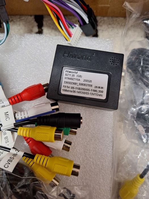 Штатная Carplay Android 15 2/64 Mercedes W245 W169 ML W164  Vito Viano