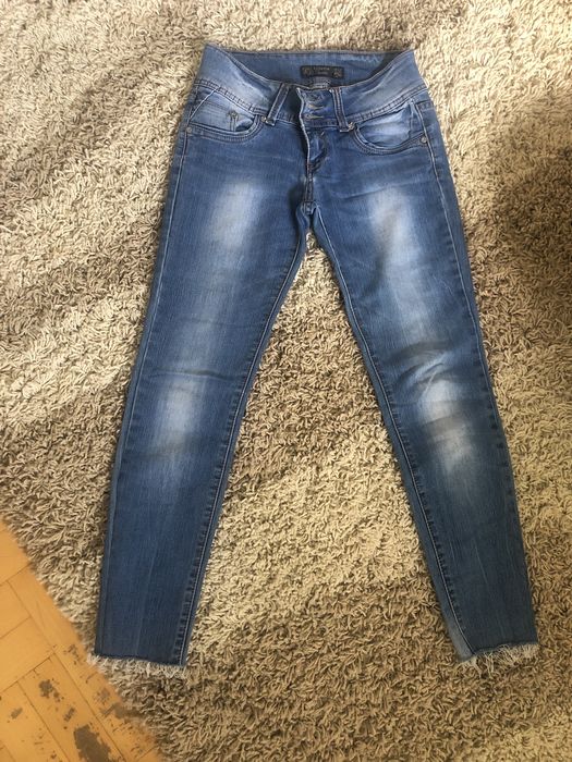Spodnie jeansy dżinsy damskie