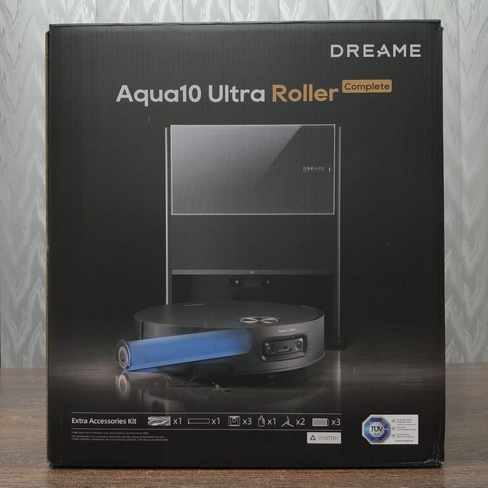 Робот-пылесос Dreame Aqua 10 Ultra Roller Complete Black - Уценка