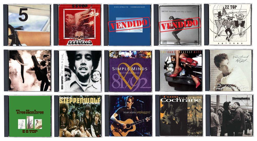 Musica Rock, Lote de 60 CD's (8)