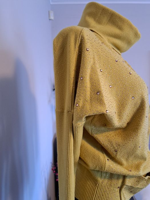 MONNARI sweter z cyrkoniami S/M !