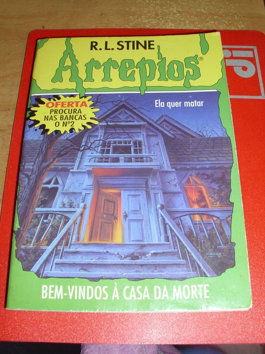 Livro Coleção Arrepios nº 1 Goosebumps R.