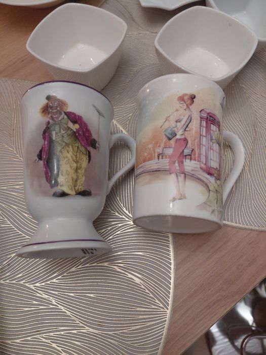 Mega paka porcelana miseczki kubki