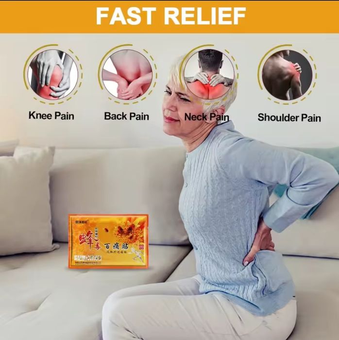 8 × Plaster przeciwbolowy