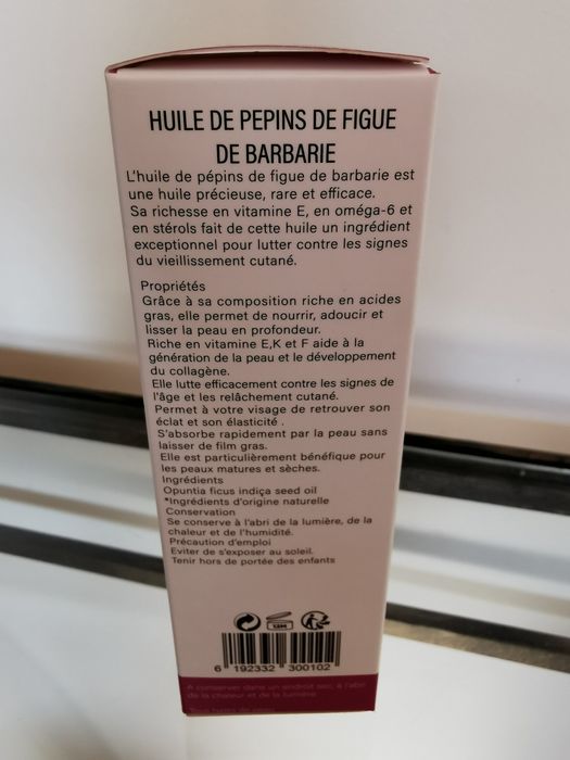 Luksusowy olej z opuncji figowej 50 ml  naturalny eliksir młodości | t