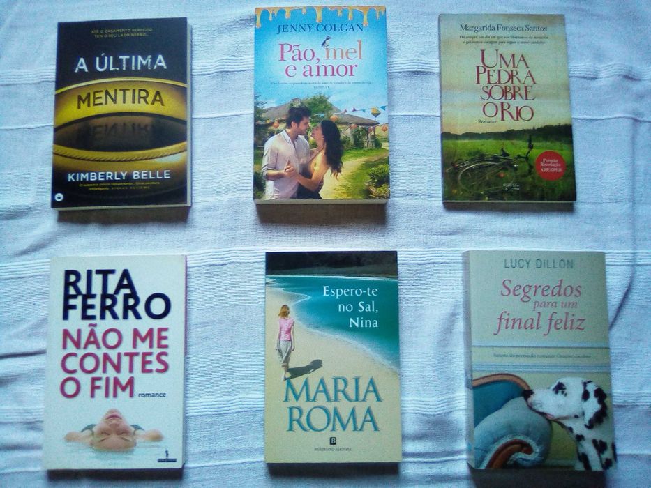 LIVROS - ROMANCE e Romances - Autores Nacionais e Estrangeiros
