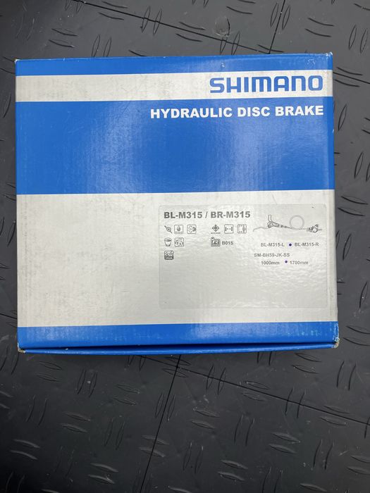 Travão traseiro shimano mt445