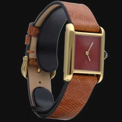 Cartier Must 3 66001 Tank Vermeil