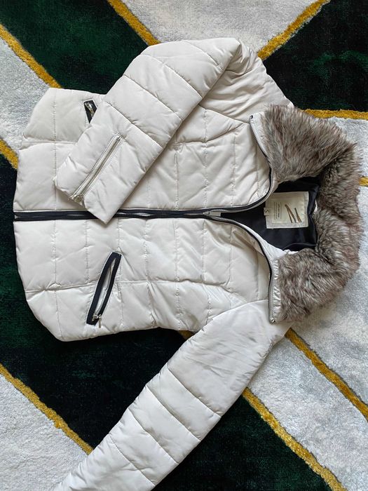 Beżowa / kremowa kurtka, Diverse, rozmiar S, jesień / zima