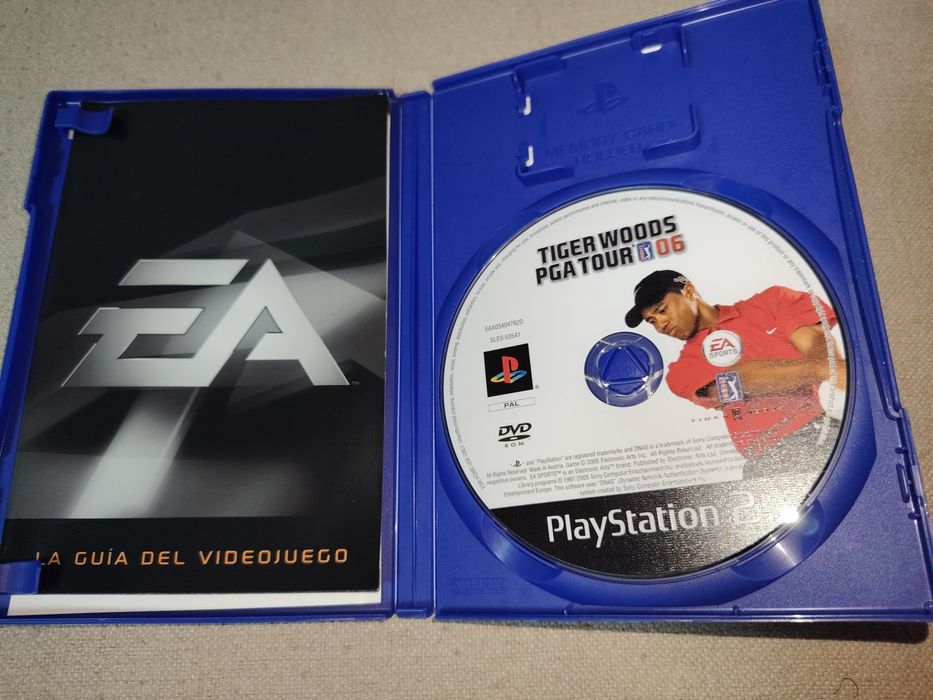 Jogo Playstation 2  do Tiger Wood