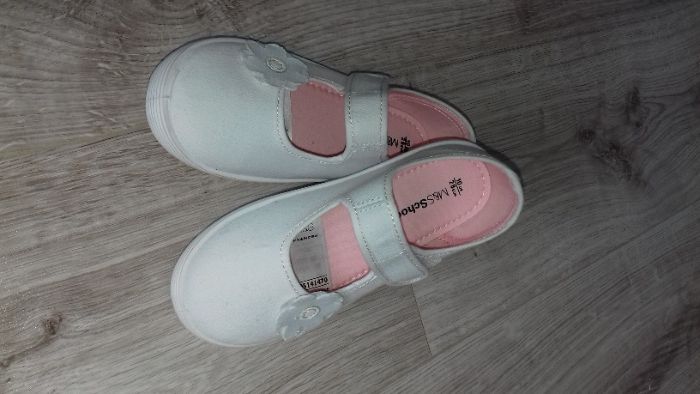 Białe tenisówki M&s trampki #trampki #tenisówki