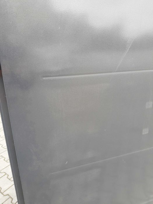Nowe drzwi stalowe 100 x 208 antracyt, czyste powietrze