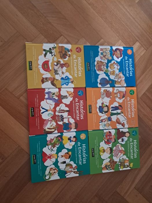 Conjunto de livros completo  histórias de encantar pingo doce