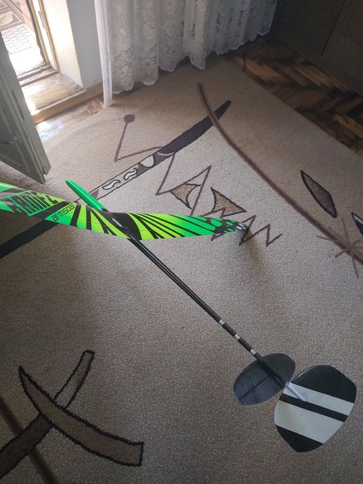 Спортивная авиамодель из карбона, класс модели F3K, Bamf2 Armsoar