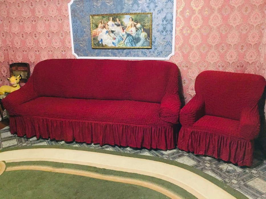 чохол на диван ТУРЦІЯ, на крісла, на стул, на кут, чехол кутовий диван