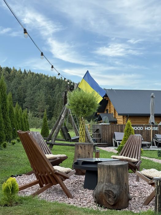 Будинок відпочинку “WOOD HOUSE” басейн з підігрівом, чаном та баньою!