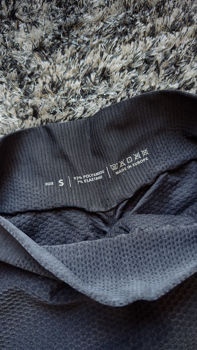 Prozis Leggings Scrunch Preto | Textura Waffle | Novas