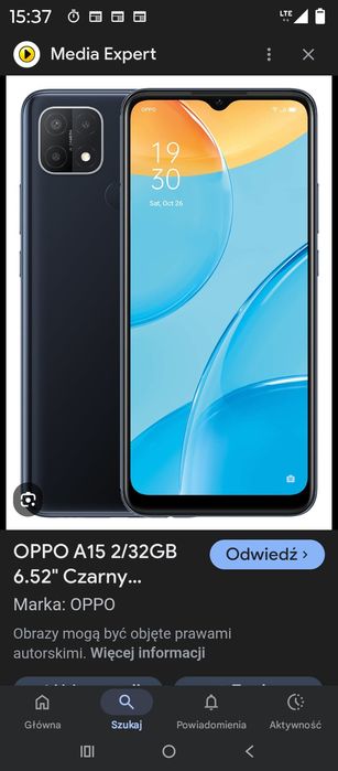 Oppo A 15 używany