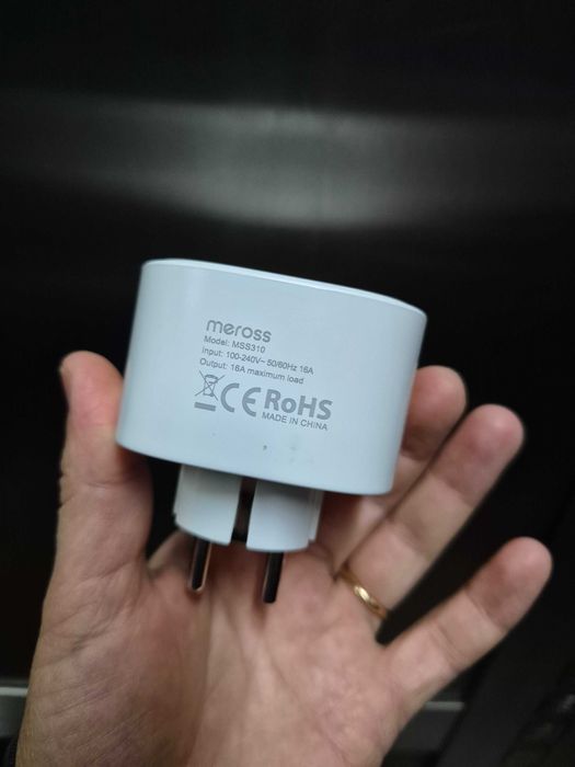 Meross Smart Plug with Energy Monitoring, Compatible with Alexa, Google, Android, and iOS Apps64297525379585121