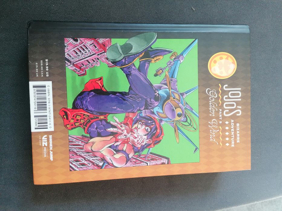 Volume 3 do Mangá Jojo Bizarre Adventure Parte 5: Golden Wind